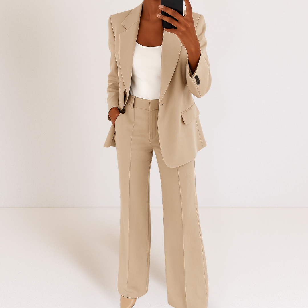 Melynda Stylish Two-Part Suit Set Suits
