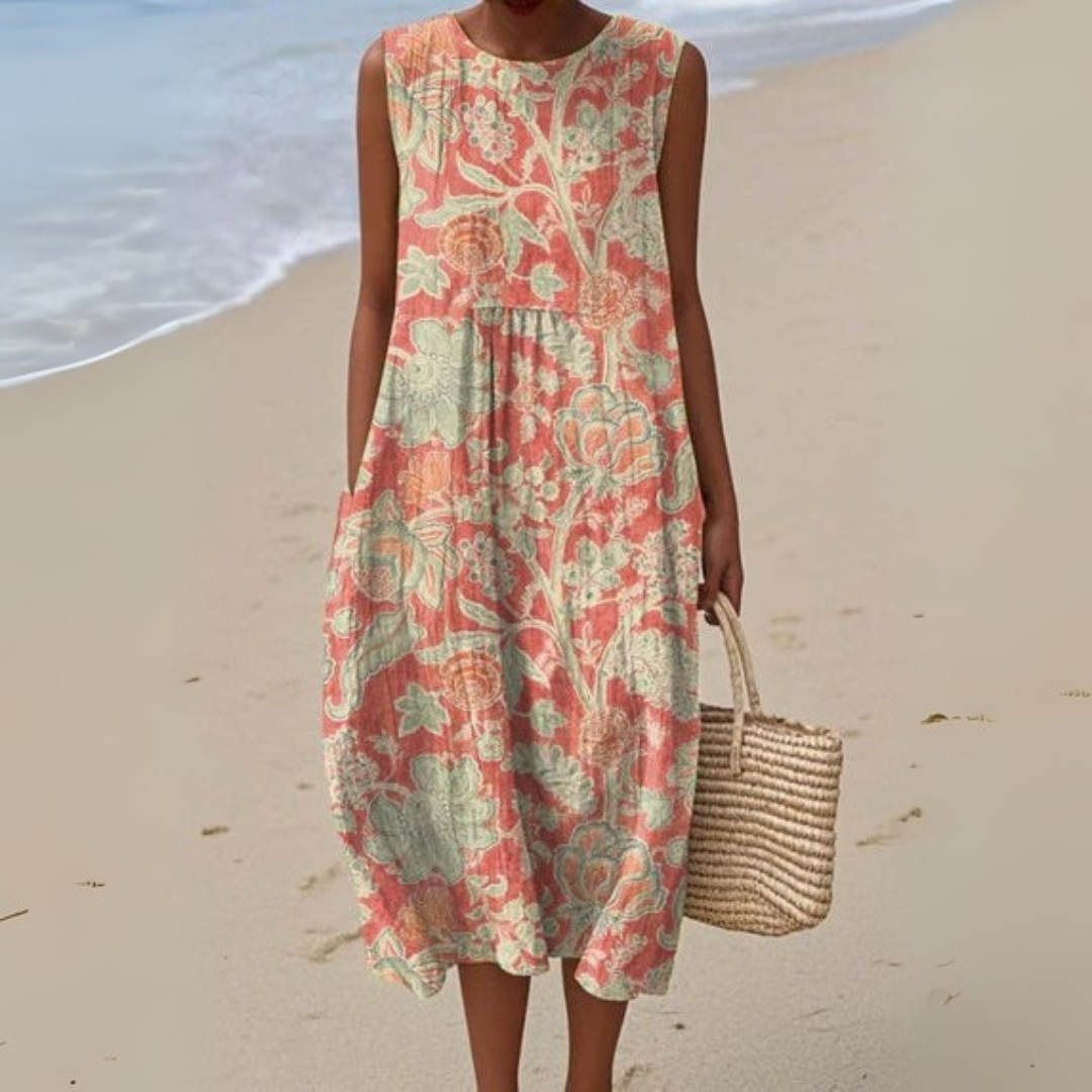 Ophelia - Retro Floral Dress
