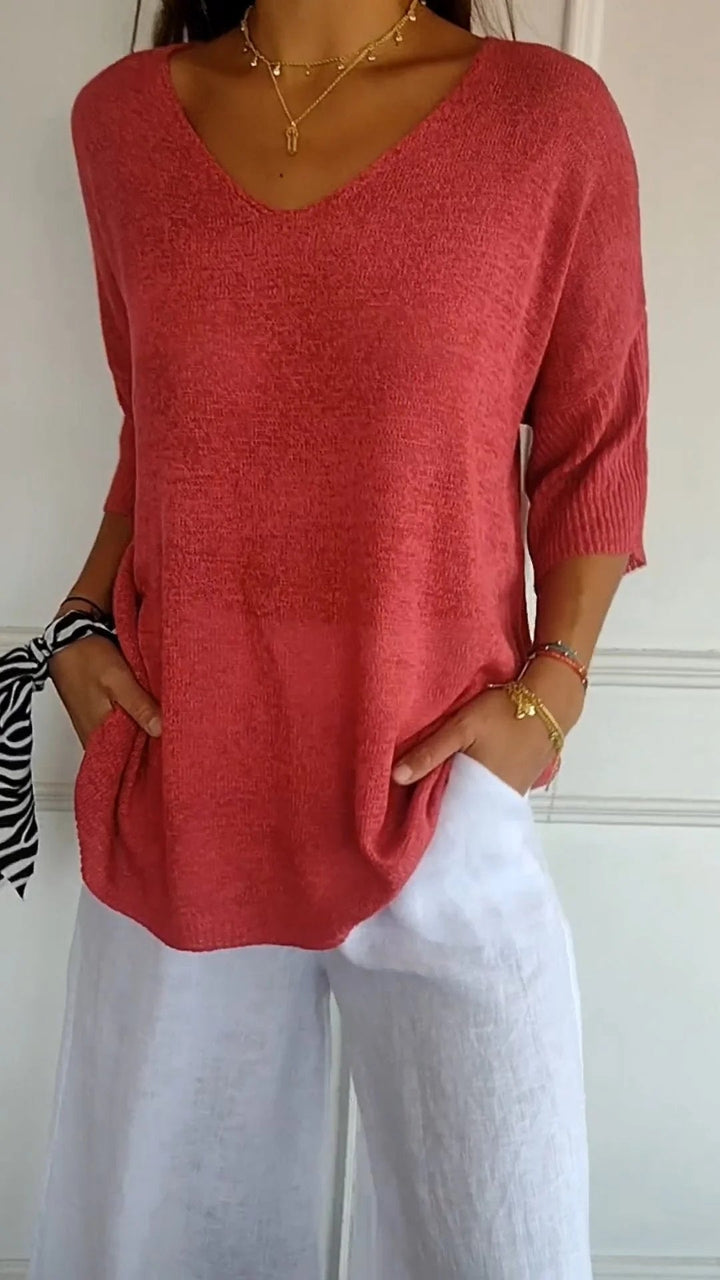 Lauren V-Neck Tops