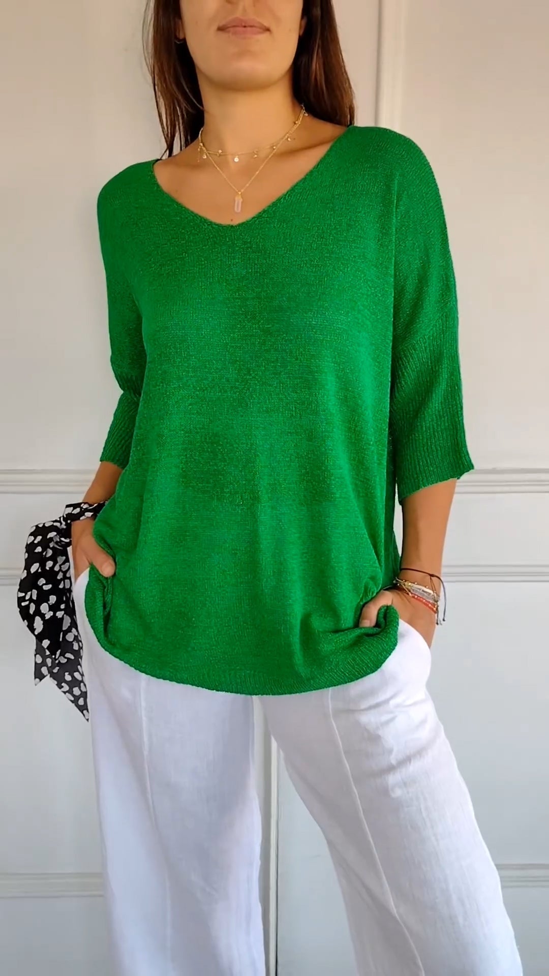 Lauren V-Neck Tops