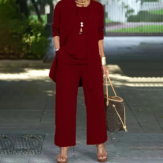 Laney Elegant Casual Three-Piece Set