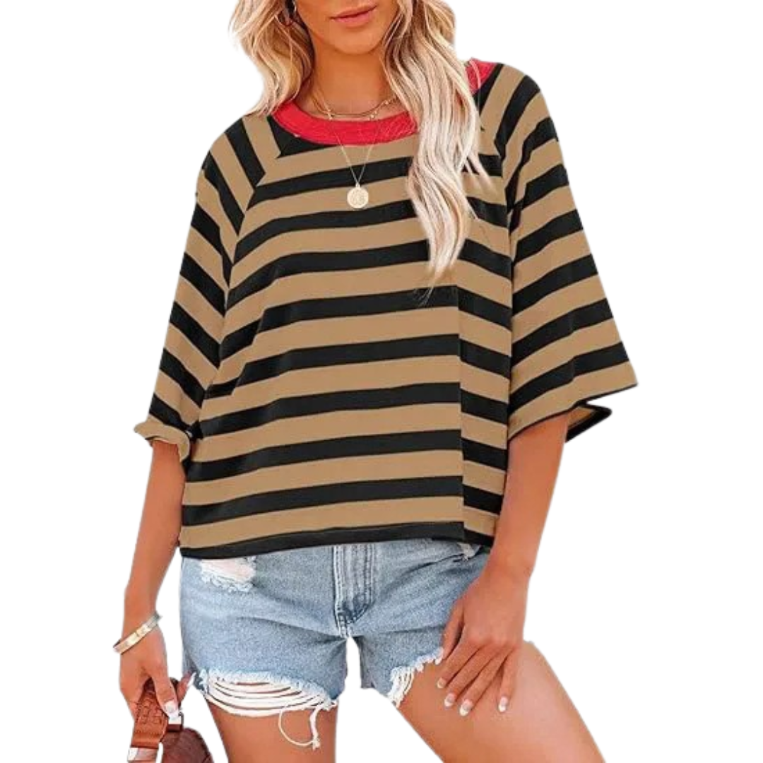 Maosie Crew Neck Tops