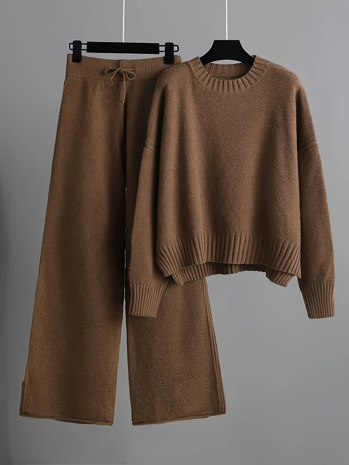 Emily Cozy Knit Loungewear Set