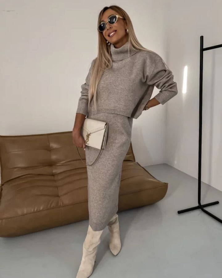 Darla Elegant Knit Set Dresses