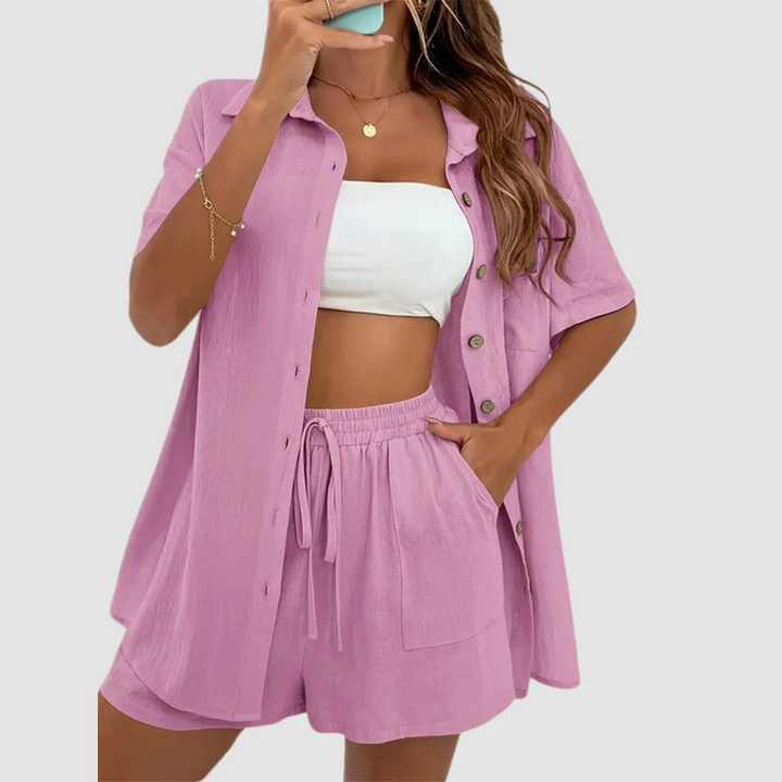 Frances Elegant Summer Two Piece Set