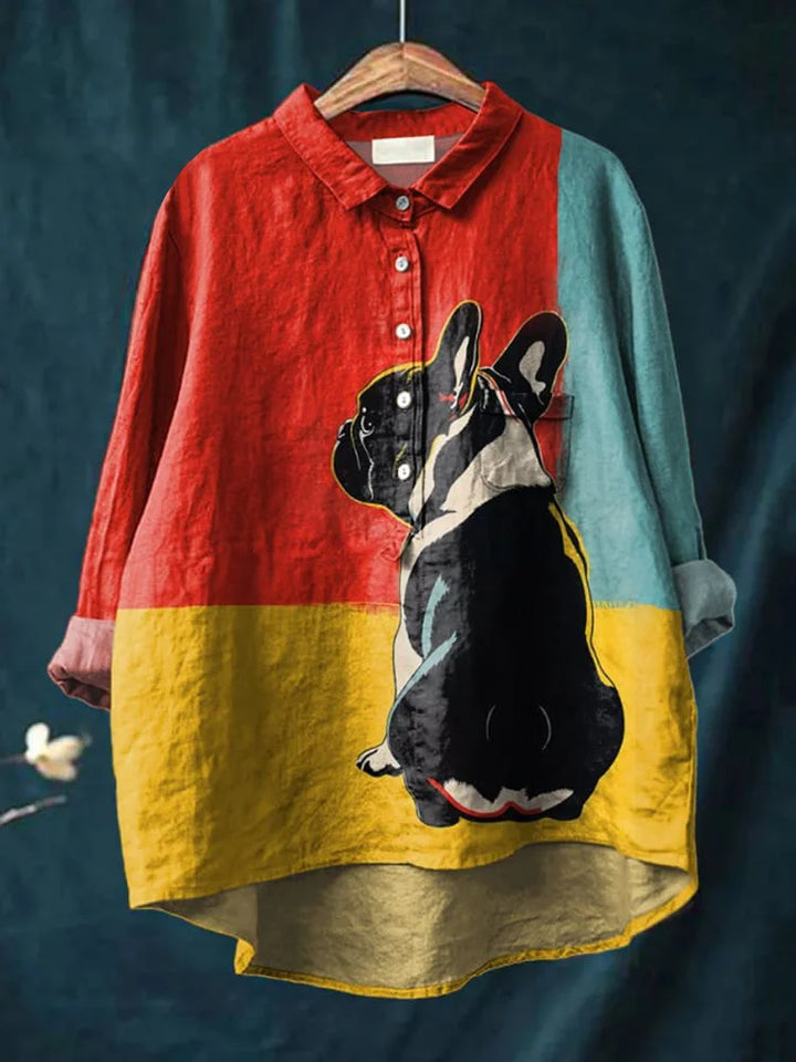Mila Dog Art Shirt