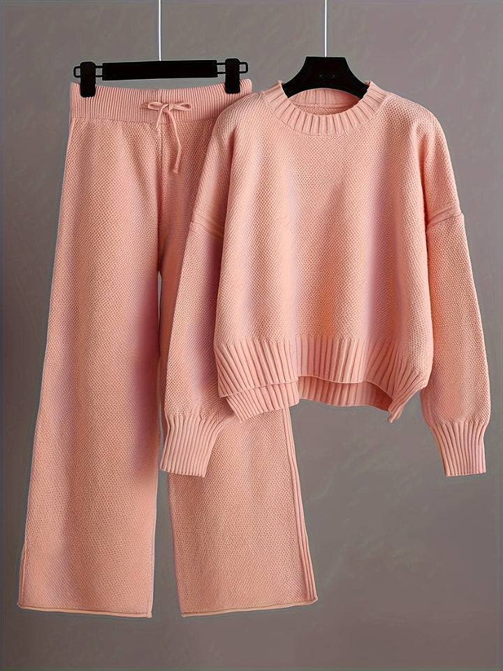 Emily Cozy Knit Loungewear Set
