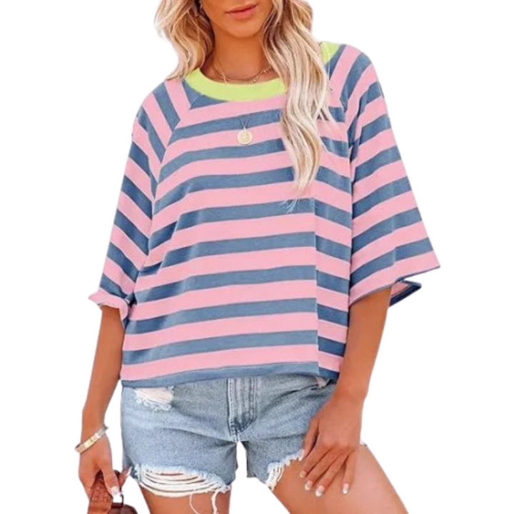 Maosie Crew Neck Tops