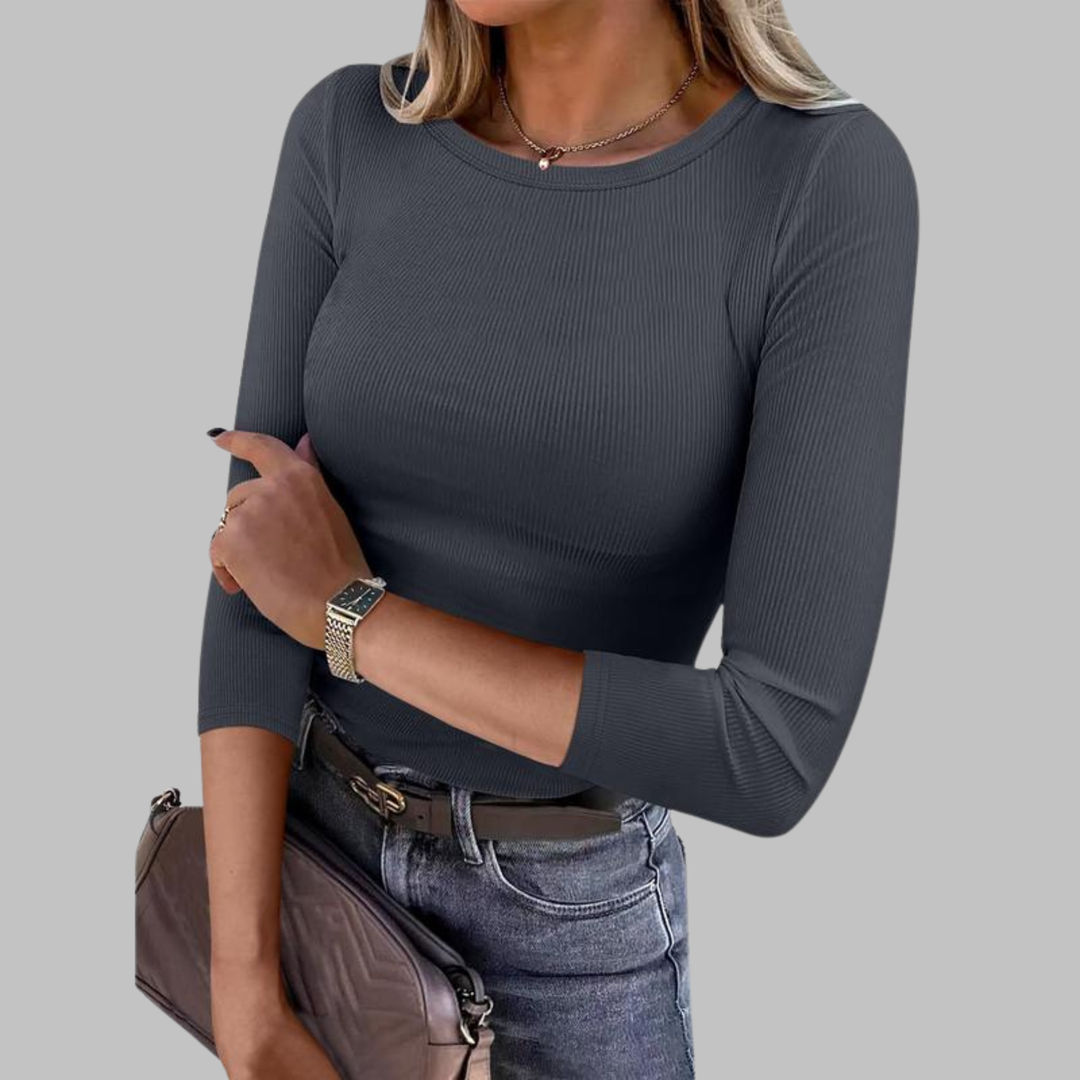 Davina Crew Neck Tops