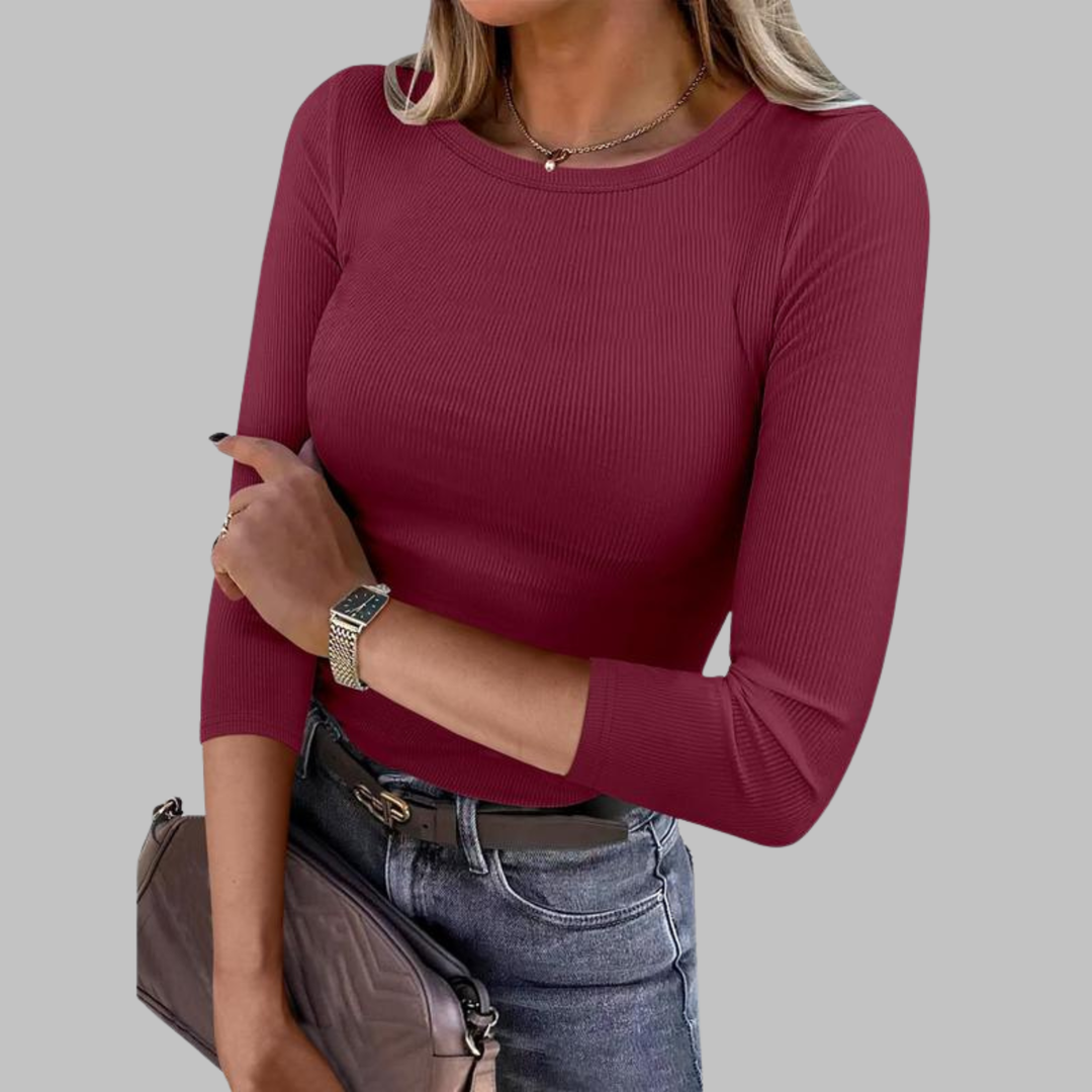 Davina Crew Neck Tops