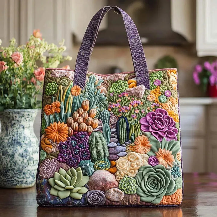 Succulent Garden Handmade Bags