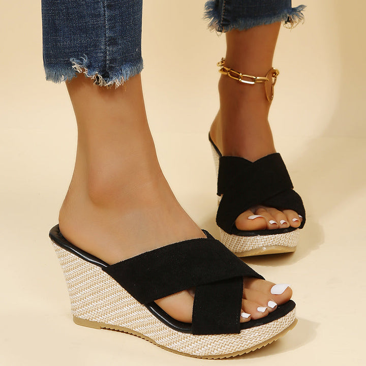Carla Wedge Sandals