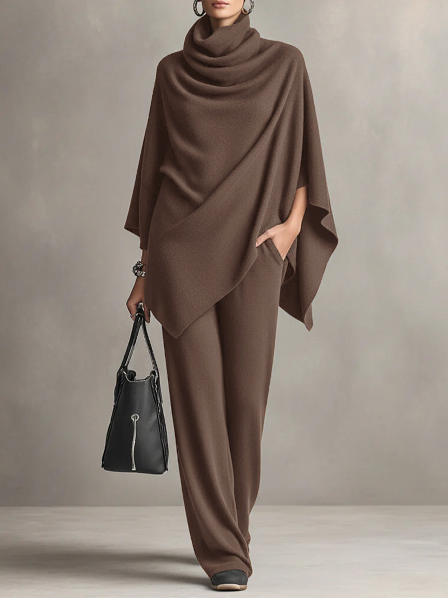 Sarina Elegant Drape Two-Piece Set