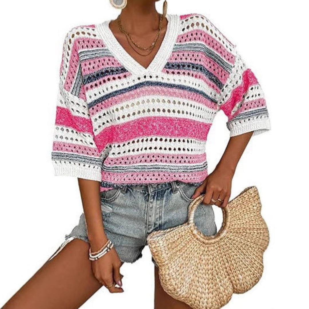 Kelise V-Neck Tops