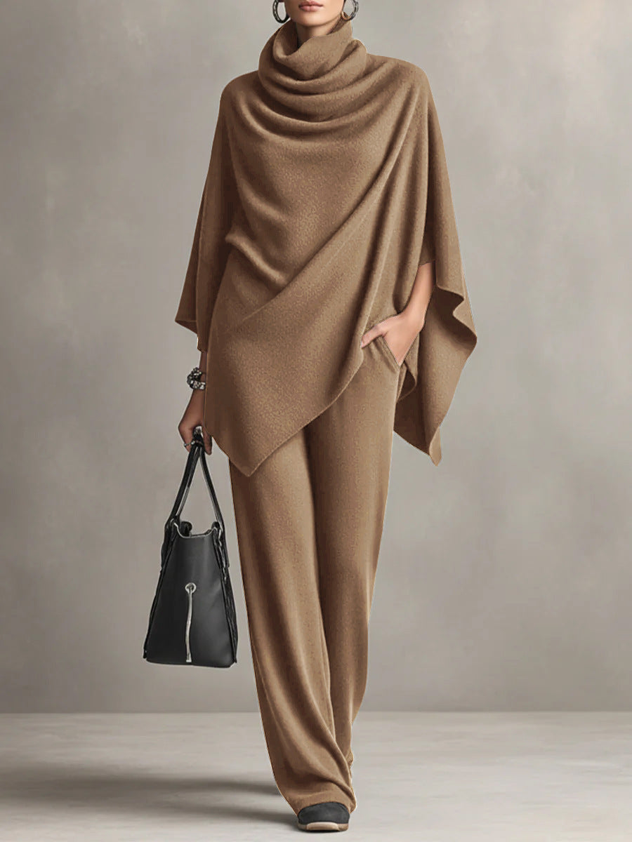 Sarina Elegant Drape Two-Piece Set