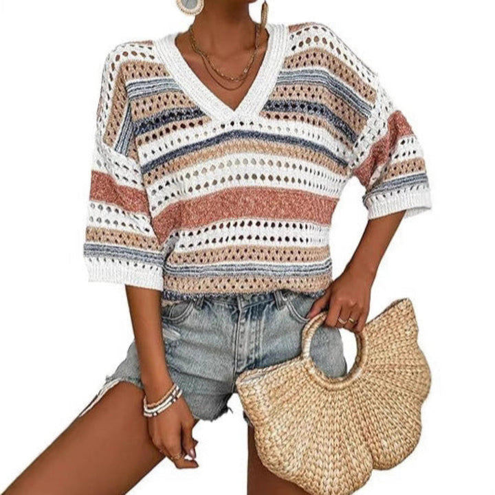 Kelise V-Neck Tops