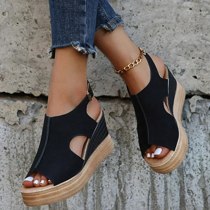 Maeve Wedge Sandals