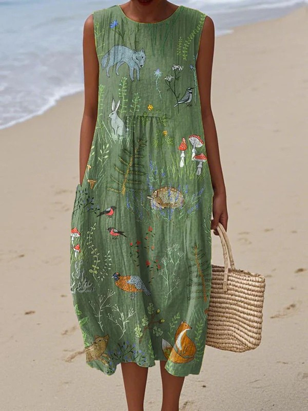 Georgia - Enchanted Forest Dress