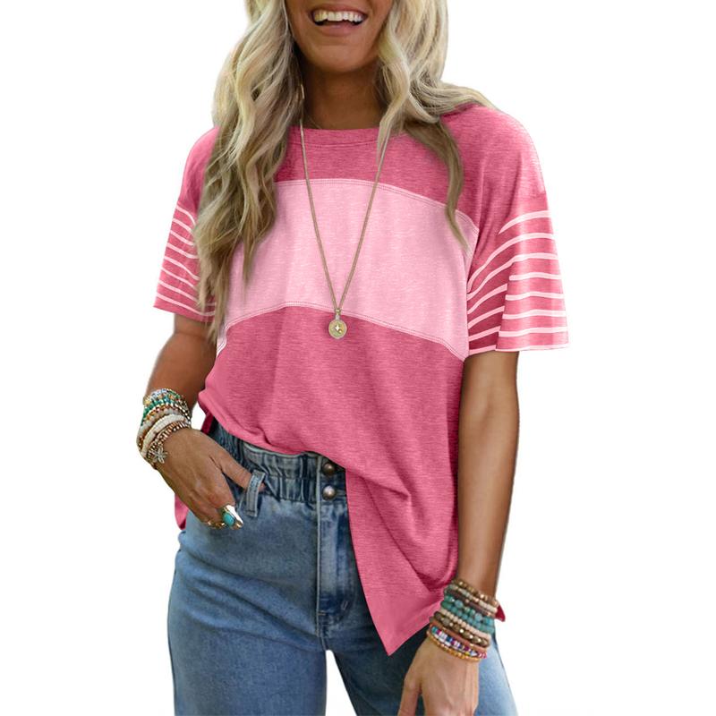 Lenix Crew Neck Tops