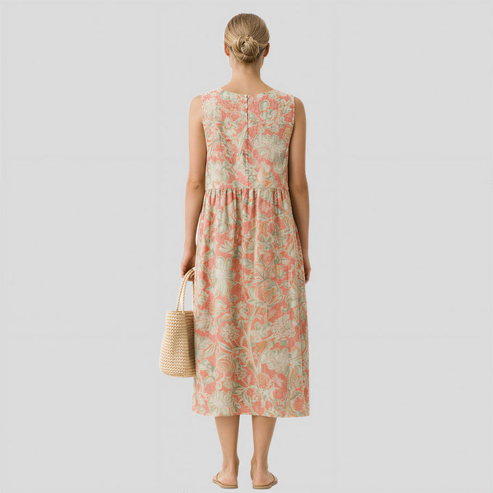 Ophelia - Retro Floral Dress