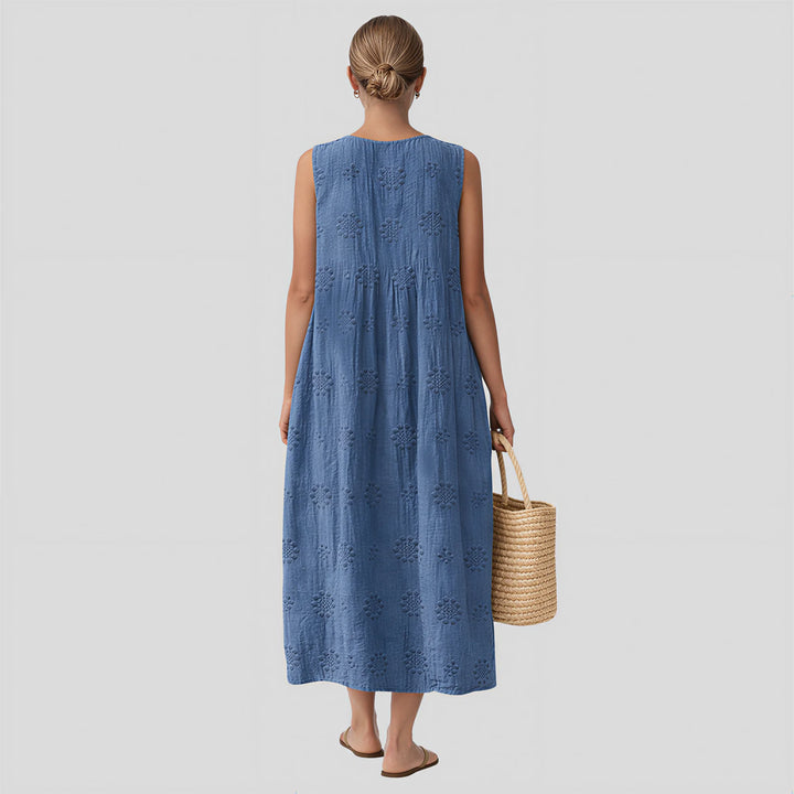 Sadie - Textured Green Dress