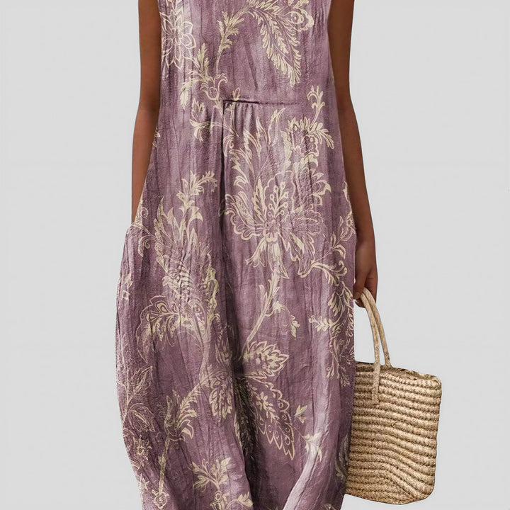 Mathilde - Fluid Botanical Dress