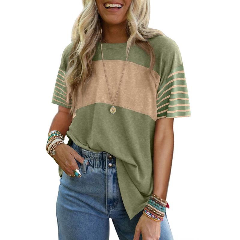 Lenix Crew Neck Tops