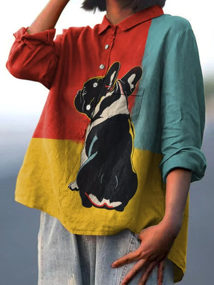 Mila Dog Art Shirt