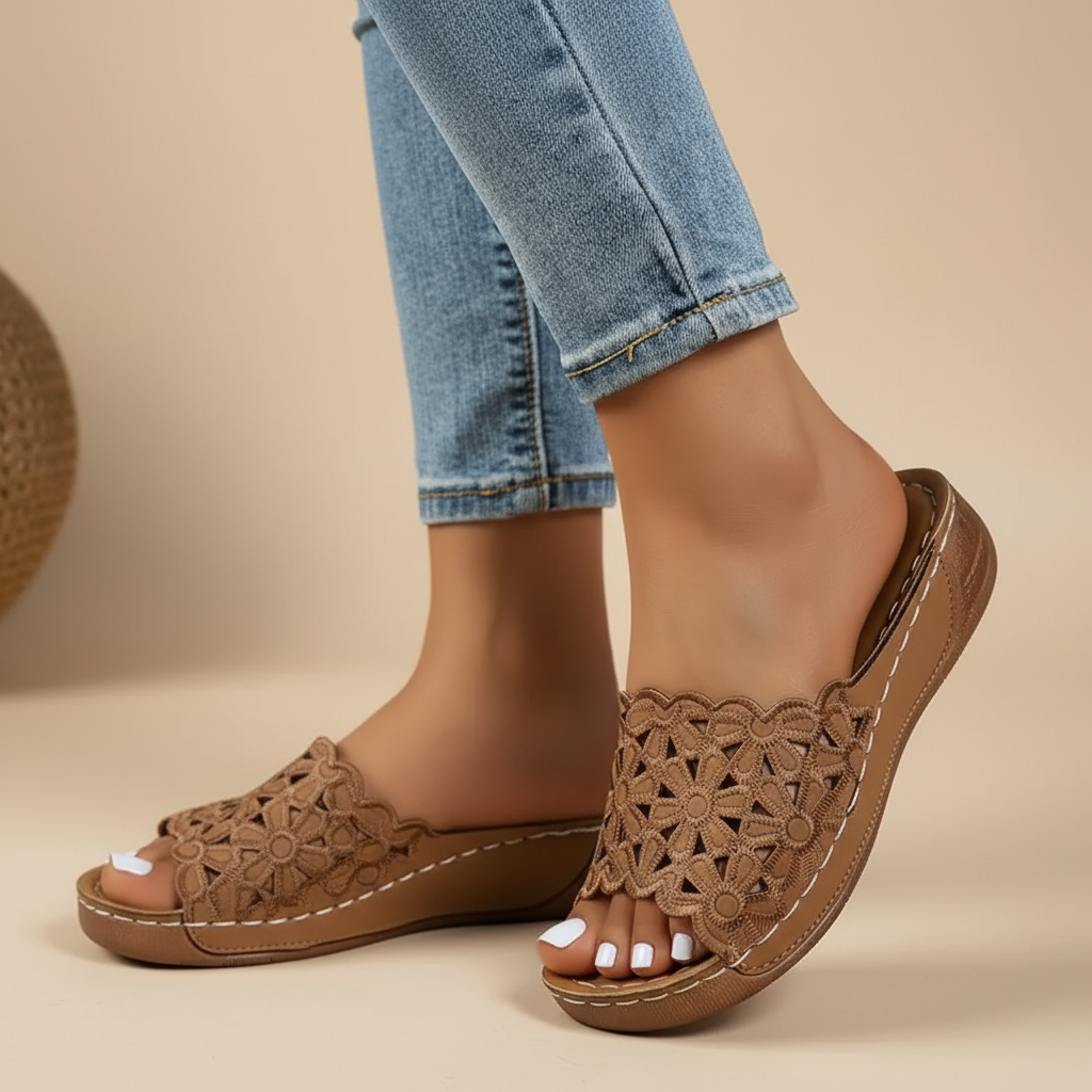 Delilah Orthopedic Sandals