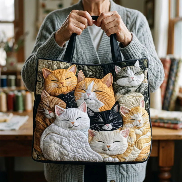 Sleeping Kittens Handmade Bags