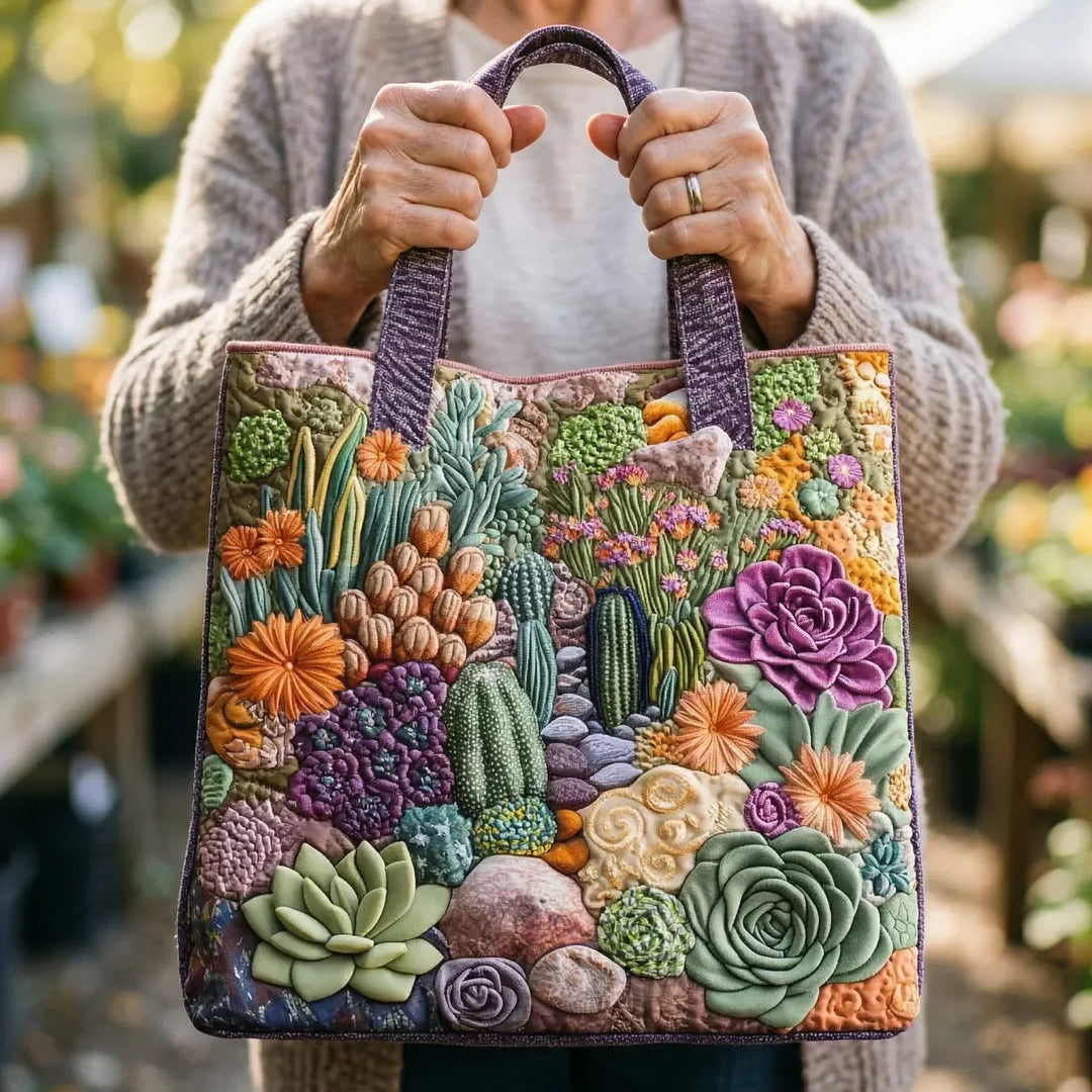 Succulent Garden Handmade Bags