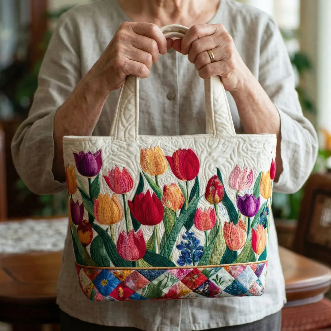 Tulip Garden Handmade Bags