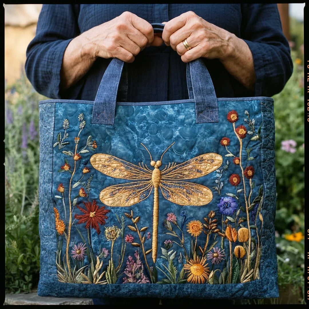 Golden Dragonfly Handmade Bags