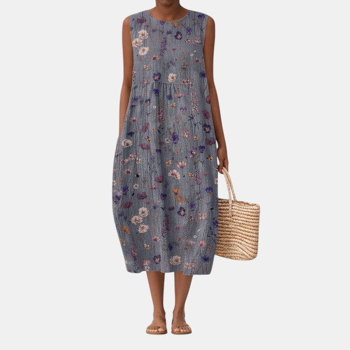 Aurora - Wild Floral Fluid Dress